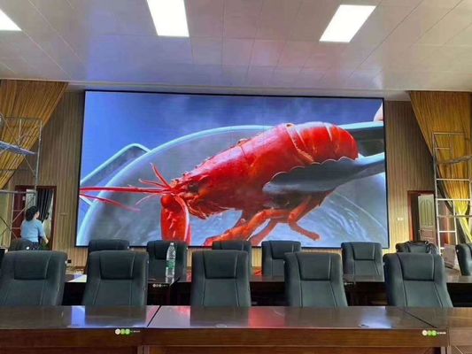 강력 한 실내 전색 LED 화면 디스플레이 임대 P1.86 픽셀 피치