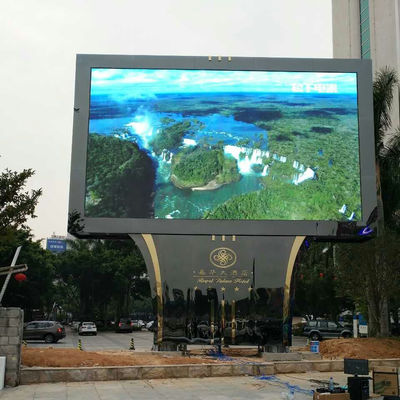 3840Hz 야외 비디오 벽 디스플레이 고해상도 P3.91 LED 화면