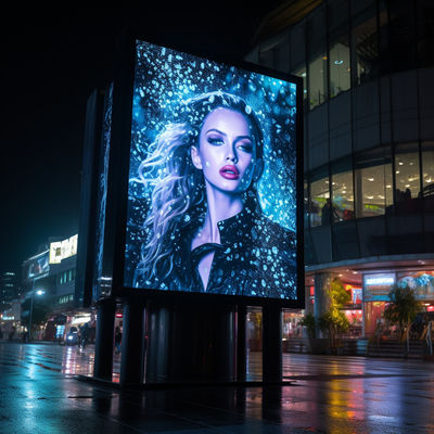 기상 방지 LED 디스플레이 픽셀 피치 P3.91 야외 렌터 LED 디스플레이