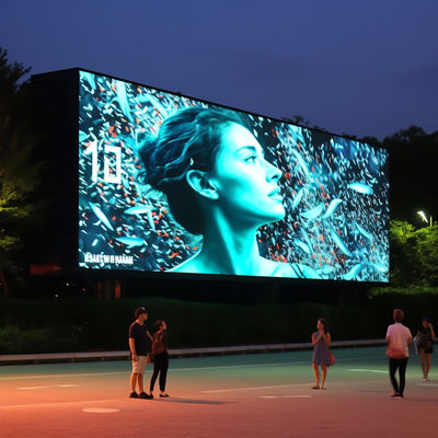 5500nit - 8500nit 고해상도 LED 디스플레이 / 야외 P10 LED 스크린