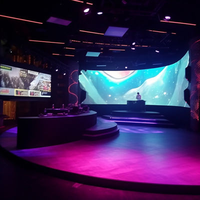 P6 곡선 LED 화면 고화질 LED 모듈 디스플레이 패널