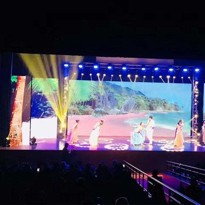 실내 렌터 P4.81 전체 컬러 디지털 LED 디스플레이 스크린