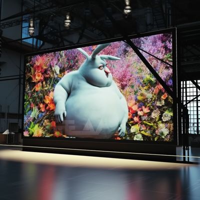 실내 LED 디스플레이 화면 P2.976 500*500*85mm 캐비닛 디지털 상업 광고