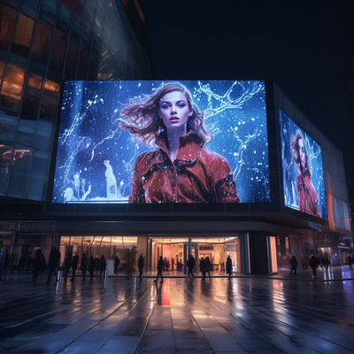 맞춤형 160° 광대 뷰 LED 게시판 IP65 날씨 방지 등급