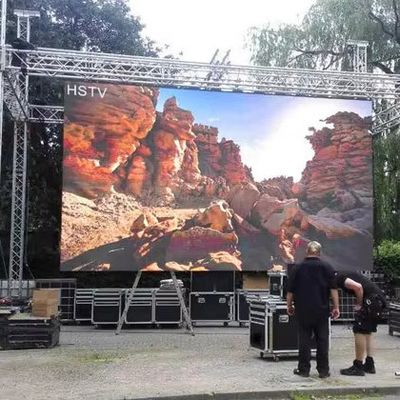 알루미늄 다이 케이스와 함께 풀 컬러 야외 P4.81 LED 디스플레이 CE FCC 인증