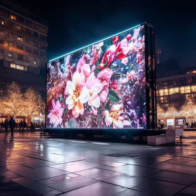 밝은 LED 광고 화면 선명한 해상도로 높은 밝기