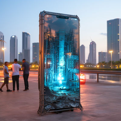 울트라 브라이트 6500cd/m2 LED 비디오 월 임대 3840 갱신율