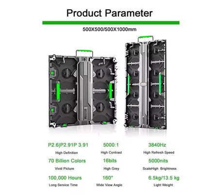 무대 야외 P4.81 LED 화면 대여 잊을 수 없는 이벤트 디스플레이를 위한 완벽한 솔루션