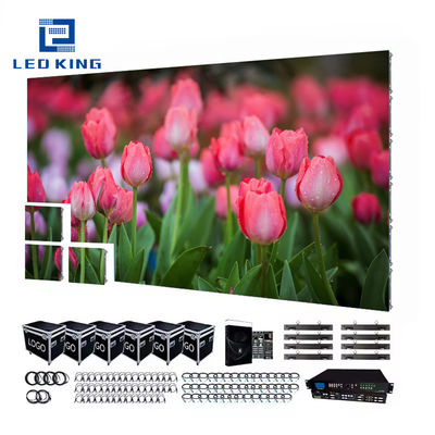 2.5mm 픽셀 피치와 600-800 니트 밝기로 실내 풀 컬러 LED 디스플레이 화면