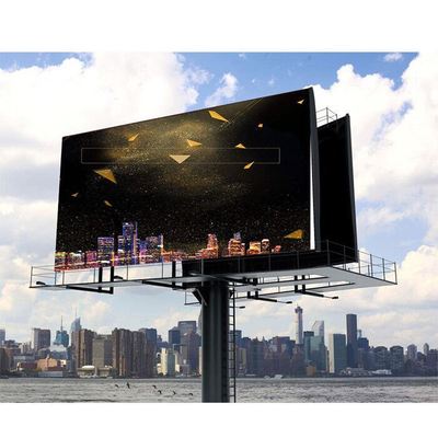 Outdoor LED Display Screen with Die Cast Aluminum Cabinet Full Color and High Brightness for Advertising