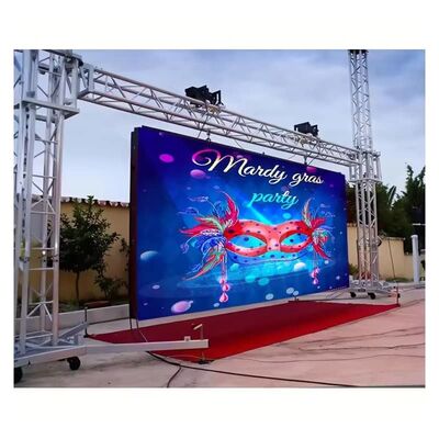 Outdoor Rental LED Screen with IP65 Waterproof Protection for Concerts and Music Festivals, 500×500 or 500×1000 Panels
