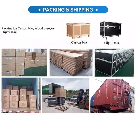 옥외 LED 디스플레이 스크린 IP65 방수 고휘도 4500-5500cd 맨눈 3D LED 빌보드