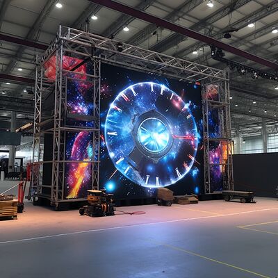 융통성 IP65 방수 LED 디스플레이 화면, 3840Hz 갱신 속도 및 100000 시간 수명