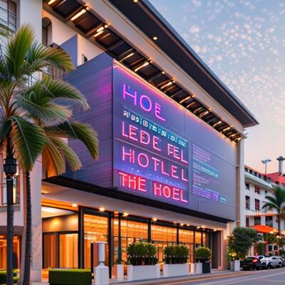 높은 밝기 4000-5500cd/m2 야외 LED 디스플레이 스크린 960X960MM 캐비닛 크기와 IP65 방수 등급