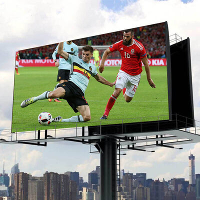 Outdoor LED Display Screen IP65 Waterproof 960x960mm Cabinet Size with 4500-5500cd/m² Brightness Digital Billboard