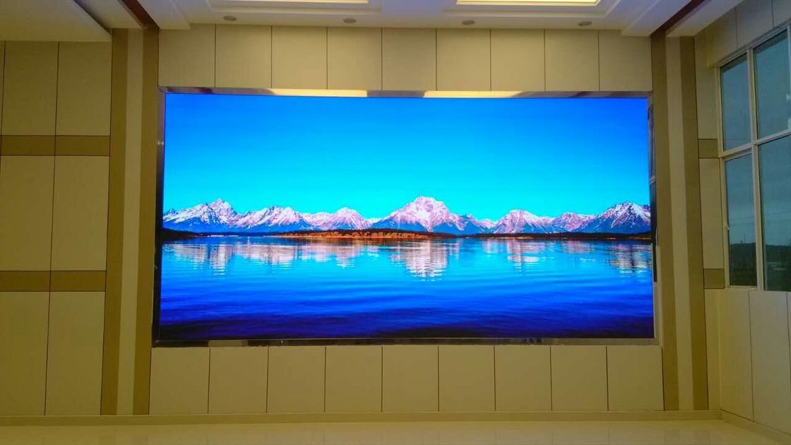DVI P2 LED 화면 가벼운 실내 풀 컬러 LED 디스플레이 화면