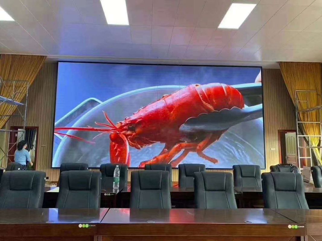 강력 한 실내 전색 LED 화면 디스플레이 임대 P1.86 픽셀 피치
