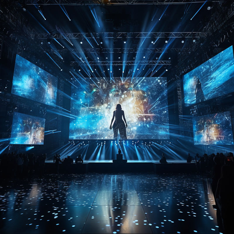 스테이지 LED 비디오 디스플레이 패널 임대 벽 장착 3840Hz 갱신 속도