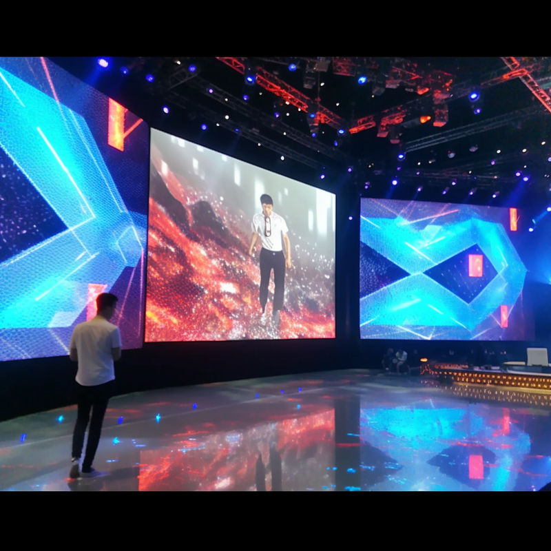 1920 x 1080 실내 LED 디스플레이 1500nits 밝기 및 8ms 응답 시간