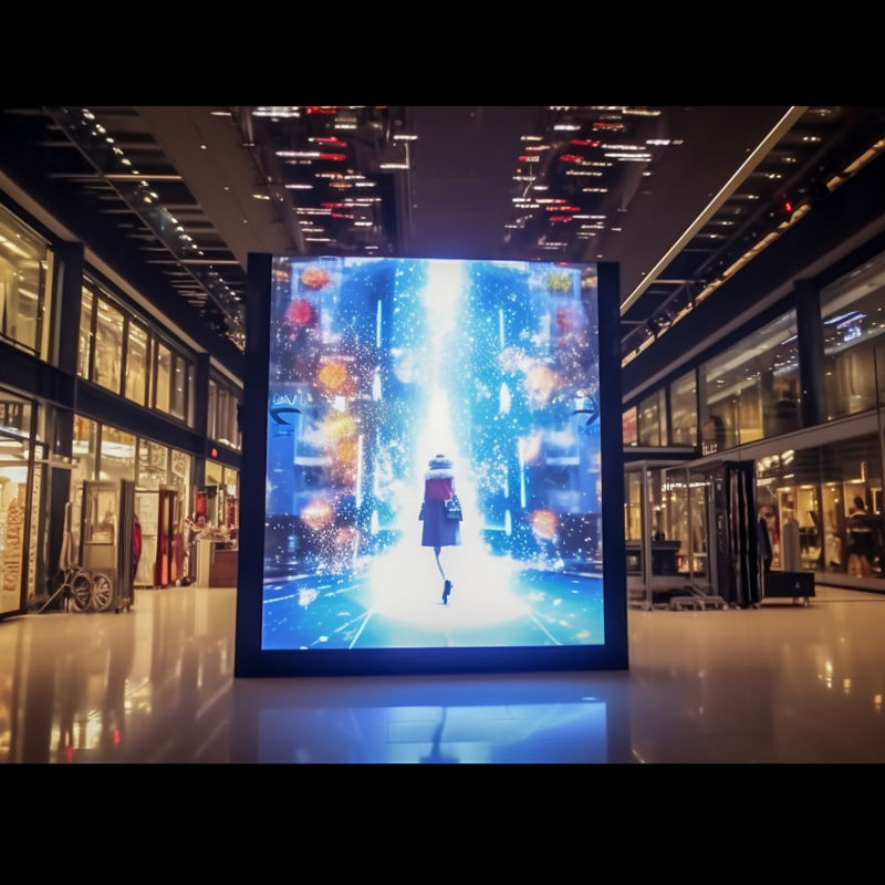 풀 컬러 가무트 1920 x 1080 실내 고정 LED 디스플레이 HDMI/DVI/VGA 입력