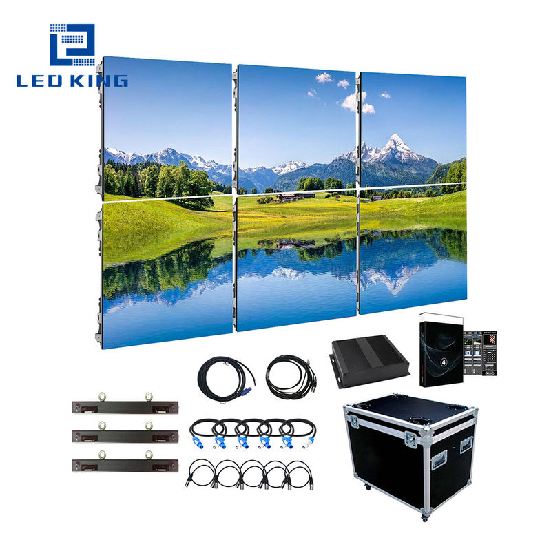 LED 디스플레이 기술 높은 밝기 실내 고정 LED 디스플레이 800nits 밝기 및 AC 110-240V 전원 공급