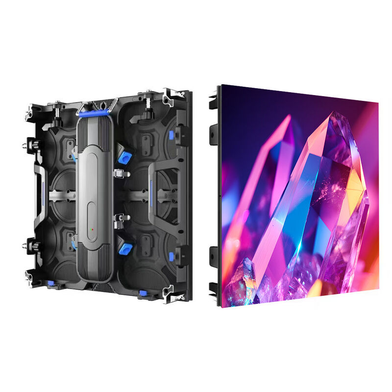 대여 행사용 IP65 방수 및 3840-7680Hz 주사율을 갖춘 500x500mm 실외 P4.81 LED 비디오 월