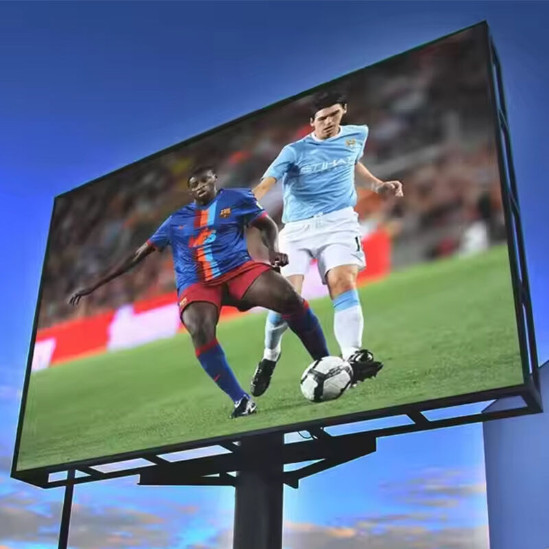 IP65 방수 기능, 4500-5500cd/m² 밝기 및 3840-7680Hz 주사율을 갖춘 실외 P6.67 LED 빌보드