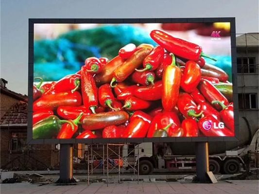 DVI 야외 LED 디지털 디스플레이 보드 P6 IP65 높은 콘트라스트 비율