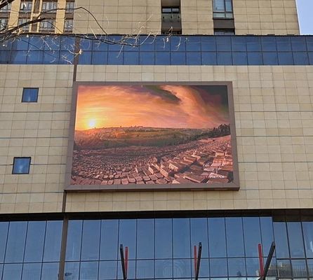 OEM P4 LED 벽 외부 디스플레이 화면 4mm 픽셀 피치 ROHS