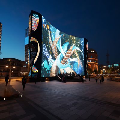 OEM / ODM 대형 LED 디스플레이 보드 P4 LED 상업 광고 디스플레이 화면