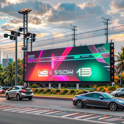 P8 야외 LED 광고 화면 임대 3840 X 2160 갱신 비율
