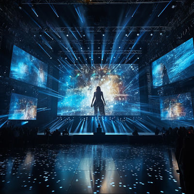 스테이지 LED 비디오 디스플레이 패널 임대 벽 장착 3840Hz 갱신 속도