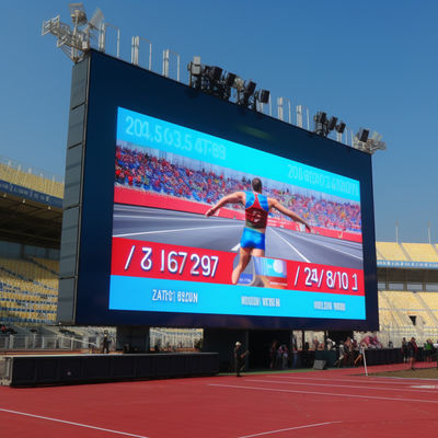 IP65 경기장 LED 디스플레이 P6 / P5 야외 LED 패널 픽셀 피치