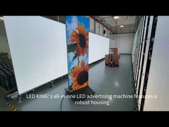 실내 유연 LED 커튼 디스플레이 5500nit - 8500nit 굽는 LED 스크린