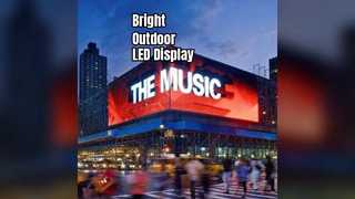 밝은 야외 LED 스크린 3000cd/m2 P4.81