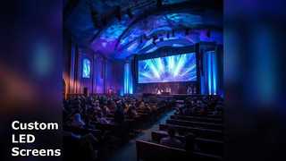 맞춤형 실내 LED 스크린 P3.91 대형 디스플레이