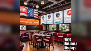 비즈니스용 맞춤형 모양 LED 디스플레이